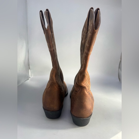 Ariat Heritage Brown Western Cowboy Boots 34724ar Size 9.5 D - Picture 4 of 6